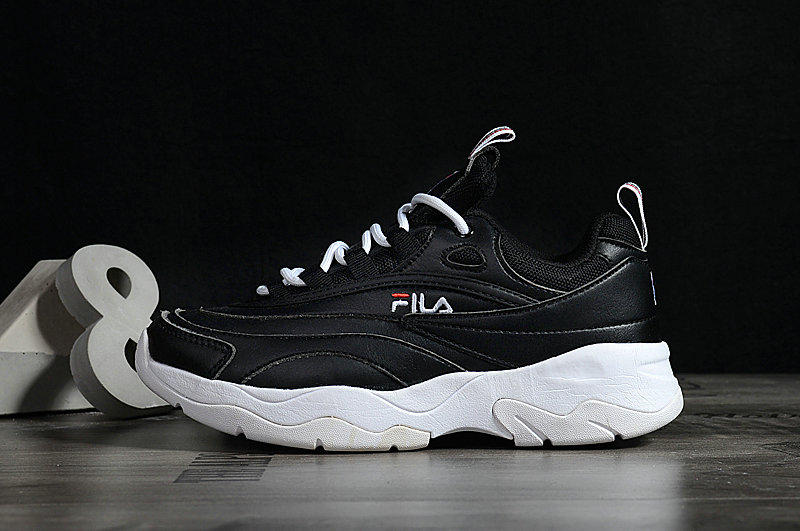 FILA Ray Disruptor 2 Men Women Black White